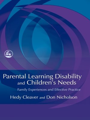 cover image of Parental Learning Disability and Children's Needs